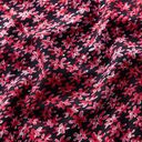 Jersey romanite Mille-fleurs – noir/rouge, 