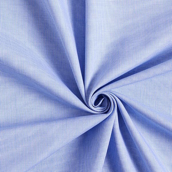 Tissu pour chemisier Mini-carreaux – blanc/bleu,  image number 3