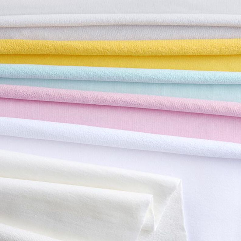 French Terry l&eacute;ger uni &ndash; vert,  image number 7