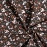 Jersey coton Mille-fleurs – marron noir,  thumbnail number 3