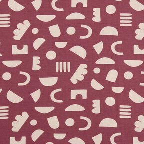 Polaire alpin Formes abstraites  – raisin/nature, 