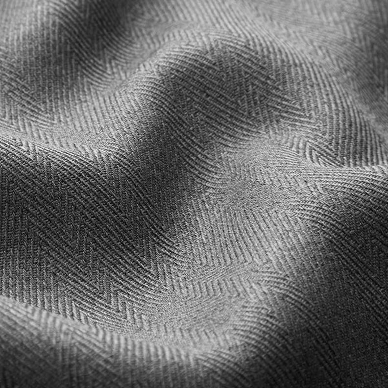 Tissu occultant Chevrons – gris foncé,  image number 2