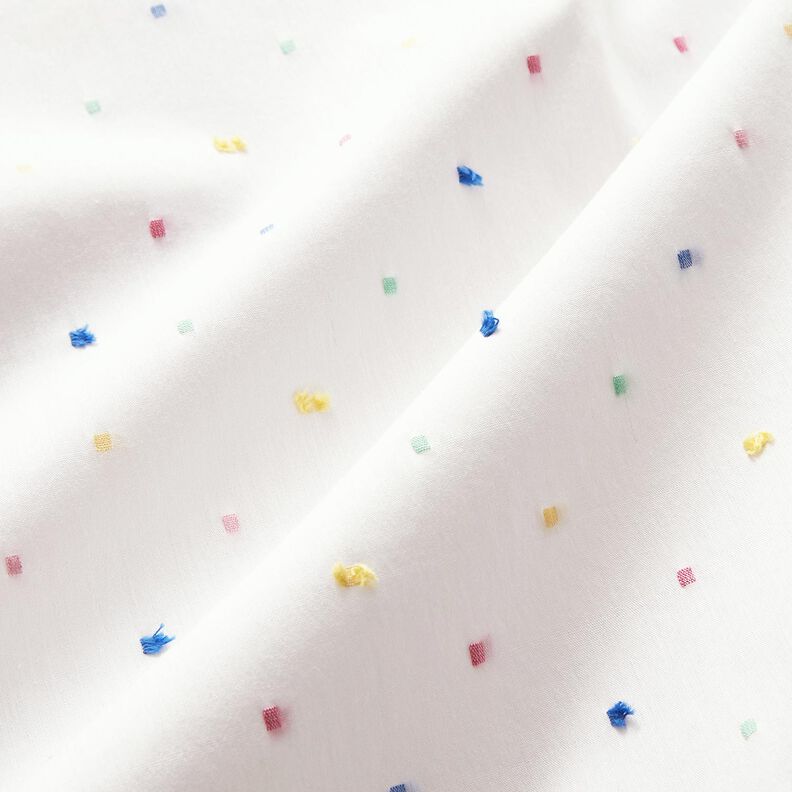 Popeline buntes Konfetti – blanc, image number 2