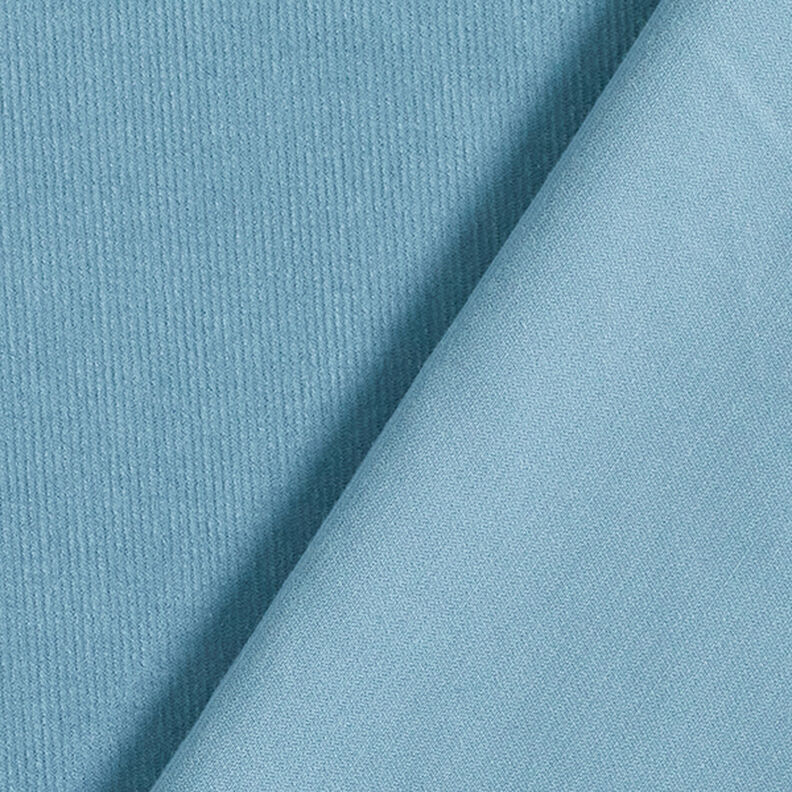 Velours milleraies Uni – bleu jean,  image number 4