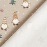 Jersey coton Lutins dans la neige – amande,  thumbnail number 4