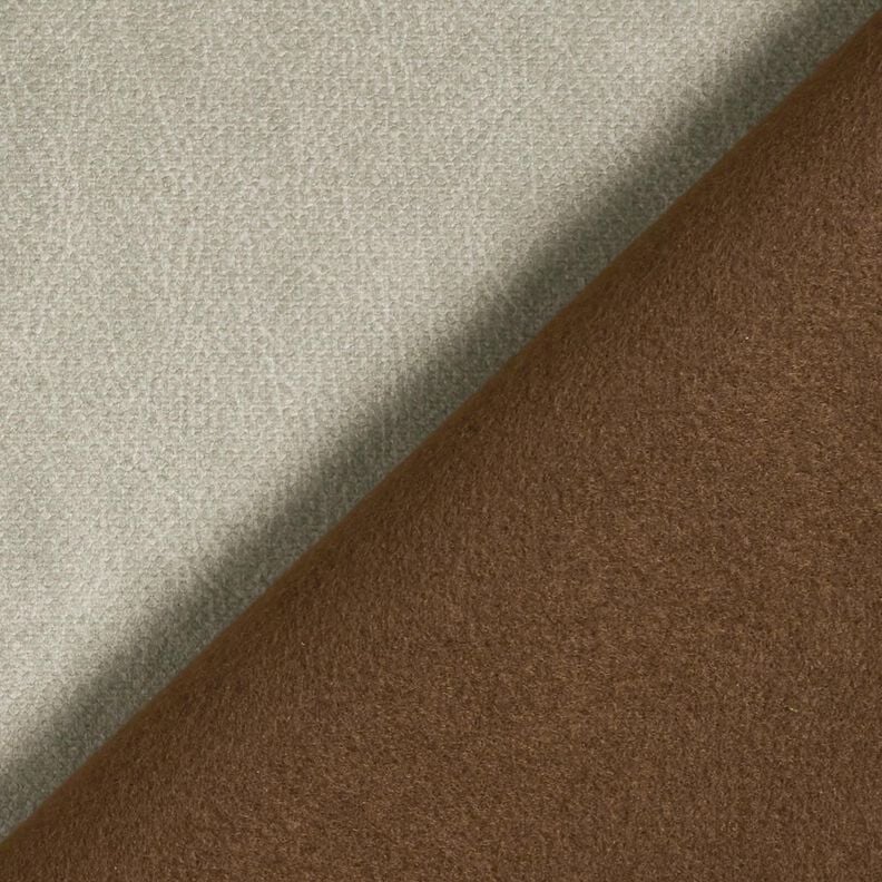 Tissu de revêtement Aspect velours – taupe clair,  image number 3