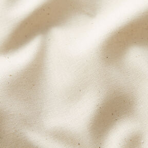 Tissu en coton Cretonne Uni – crème, 