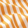 Tissu de décoration Semi-panama rayures verticales – orange clair/blanc,  thumbnail number 2