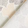 Tissu de décoration Semi-panama Cœurs de feuilles – ivoire/roseau,  thumbnail number 4