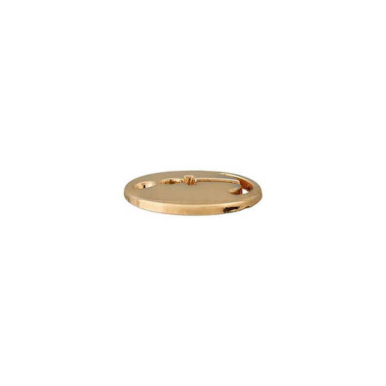 Pièce décor métalliqueative ancre [ Ø 12 mm ] – or métallique,  image number 2
