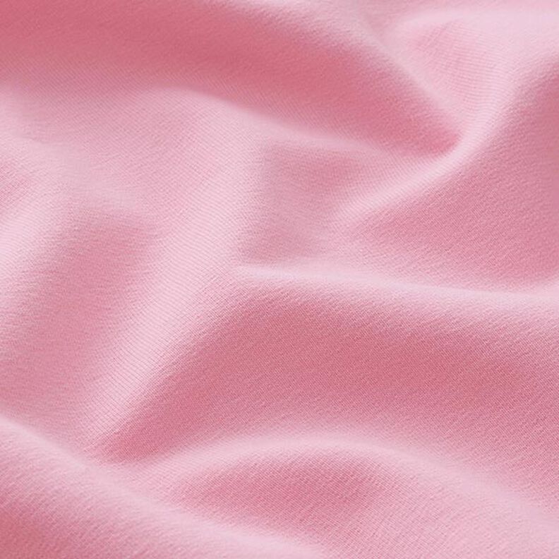 Molleton coton léger uni – rose,  image number 4
