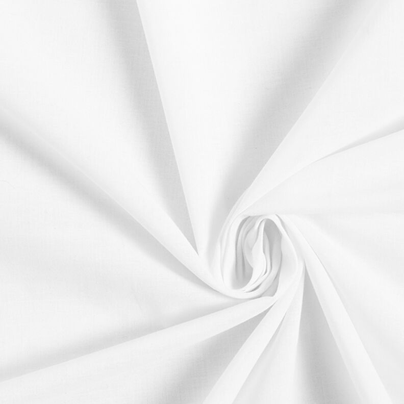 Batiste de coton Uni – blanc,  image number 1