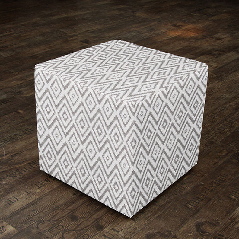 Tissu d'extérieur jacquard Ethno – gris,  image number 8