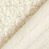 Fourrure synthétique avec fils fantaisie – blanc,  thumbnail number 4