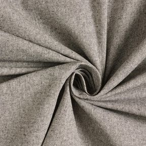 Tissu de décoration Semi-panama bicolore – noir/nature, 