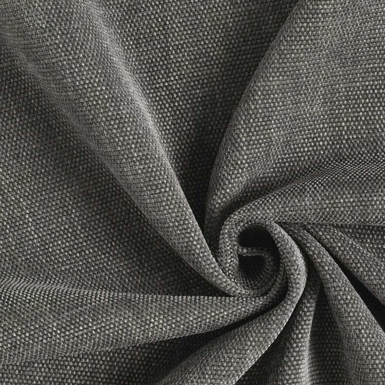 Tissu de revêtement Tissu chenille – gris foncé, image number 1