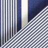Tissu d’extérieur Canvas Rayures – bleu marine/blanc,  thumbnail number 5