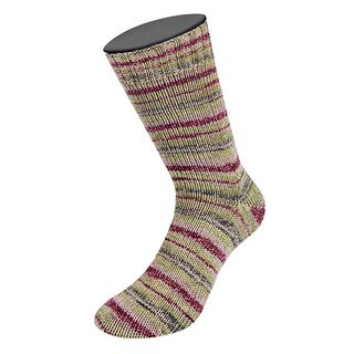 ABOUT BERLIN Yak Nature, 100g | Lana Grossa – rouge bordeaux/gris foncé, 