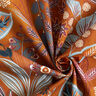 Tissu de décoration Semi-panama Feuilles paisley – caramel,  thumbnail number 3