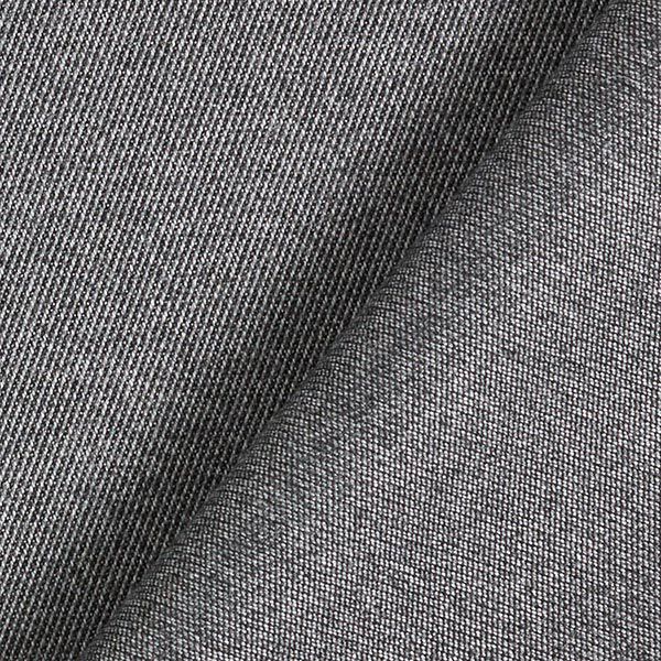 Tissu pour costume stretch viscose mélangée uni – gris foncé,  image number 3
