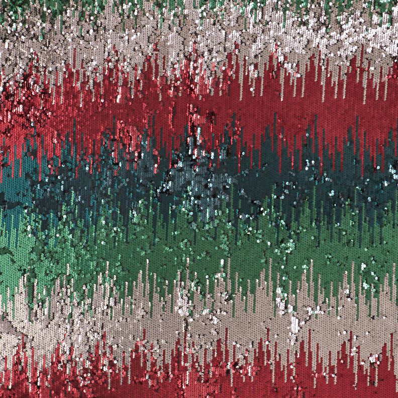 Tissu à paillettes à dégradé de couleurs – noir/vert sapin,  image number 1