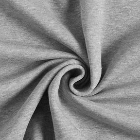 Sweatshirt mélangé gratté – gris clair, 