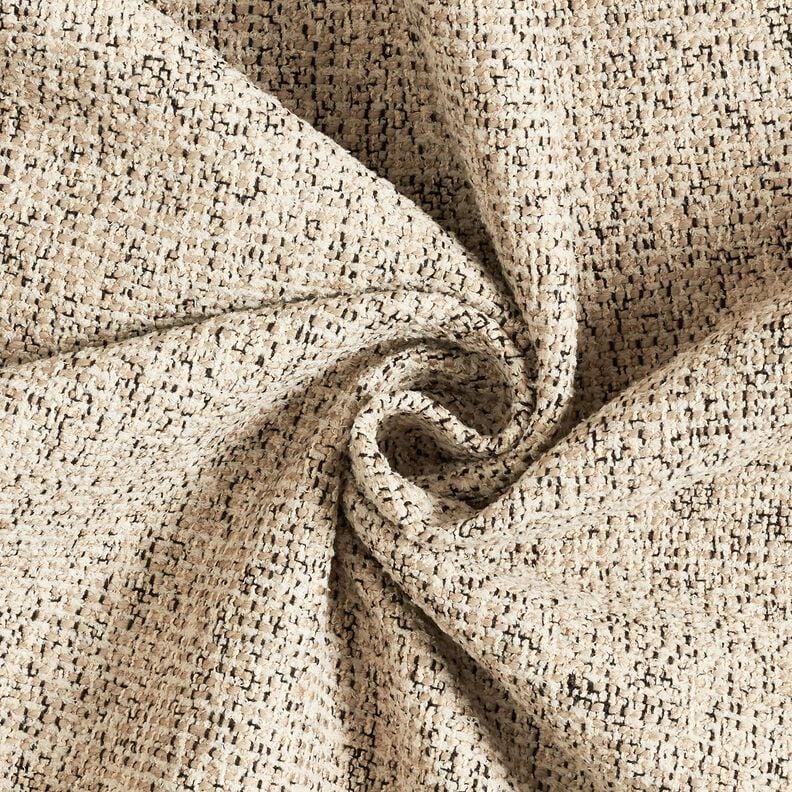 Tissu de revêtement tissé multicolore – greige/noir,  image number 1