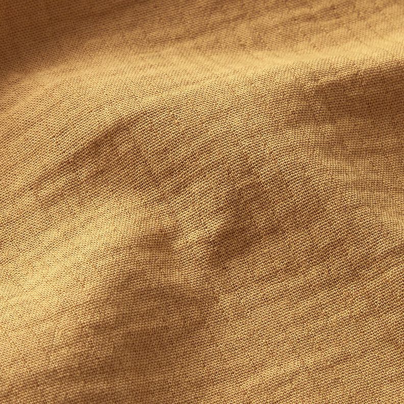 Tissu double gaze de coton 245 cm – caramel,  image number 2
