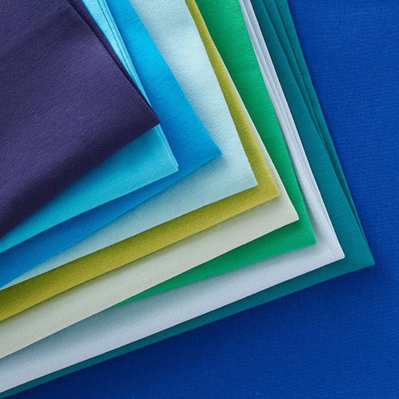 Bord-côte uni – bleu clair,  image number 4