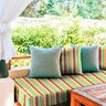 Toile pour store banne Rayures multicolores,  thumbnail number 10