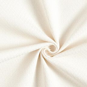 Tissu de décoration Jacquard Petits losanges – écru, 