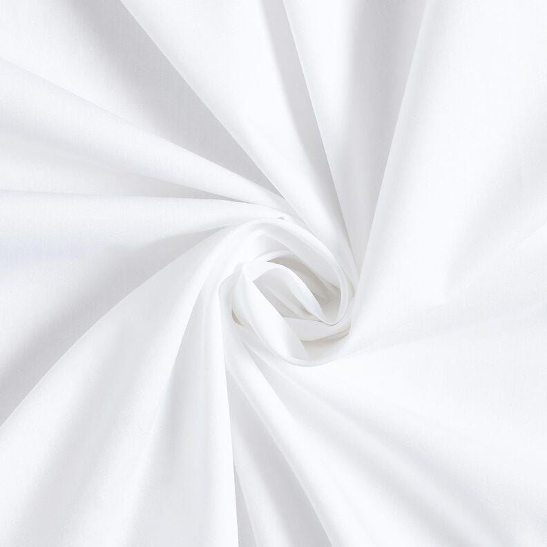 GOTS Popeline de Coton | Tula &ndash; blanc,  image number 1