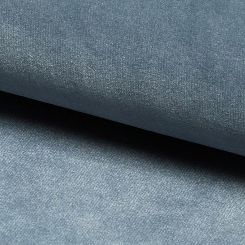 Tissu de revêtement Velours – bleu clair | Reste 60cm,  image number 2