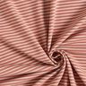 Jersey de coton Fines rayures – anémone/terre cuite,  thumbnail number 3
