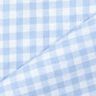 Tissu en coton Vichy - 0,5 cm – bleu bébé,  thumbnail number 3
