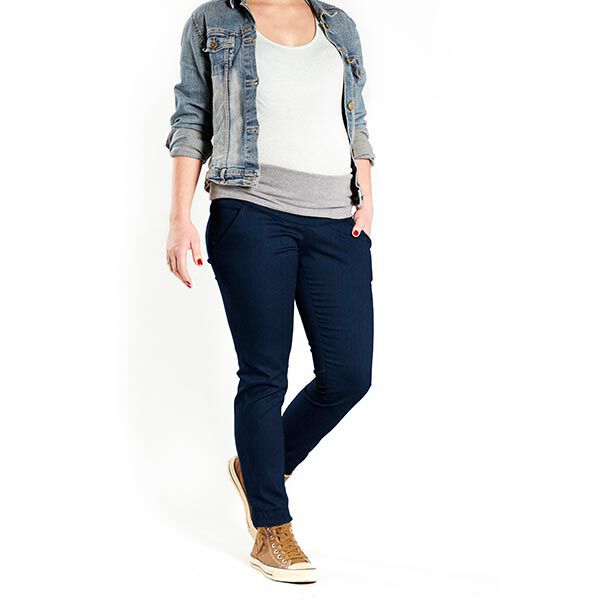 Tissu jeans Rocco – navy, image number 4