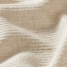 Tissu pour voilages Structure tissée 300 cm – beige clair,  thumbnail number 2