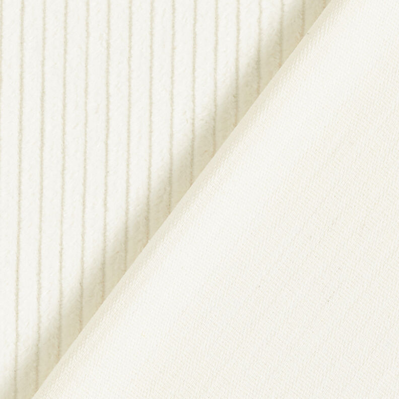 Velours côtelé large prélavé Uni – écru,  image number 3