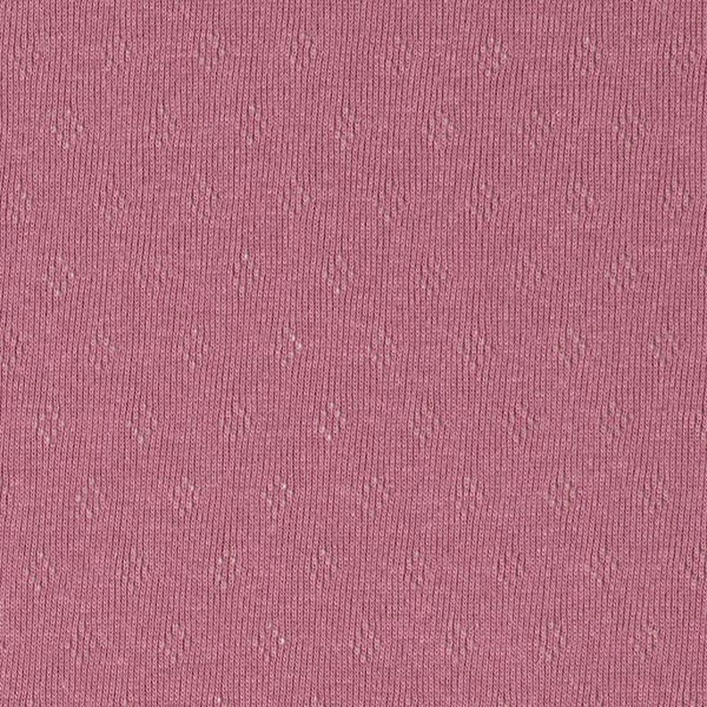 Jersey finement tricoté à motif ajouré – violet pastel,  image number 3