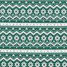 Tissu en coton Popeline Motif norvégien – vert sapin,  thumbnail number 1