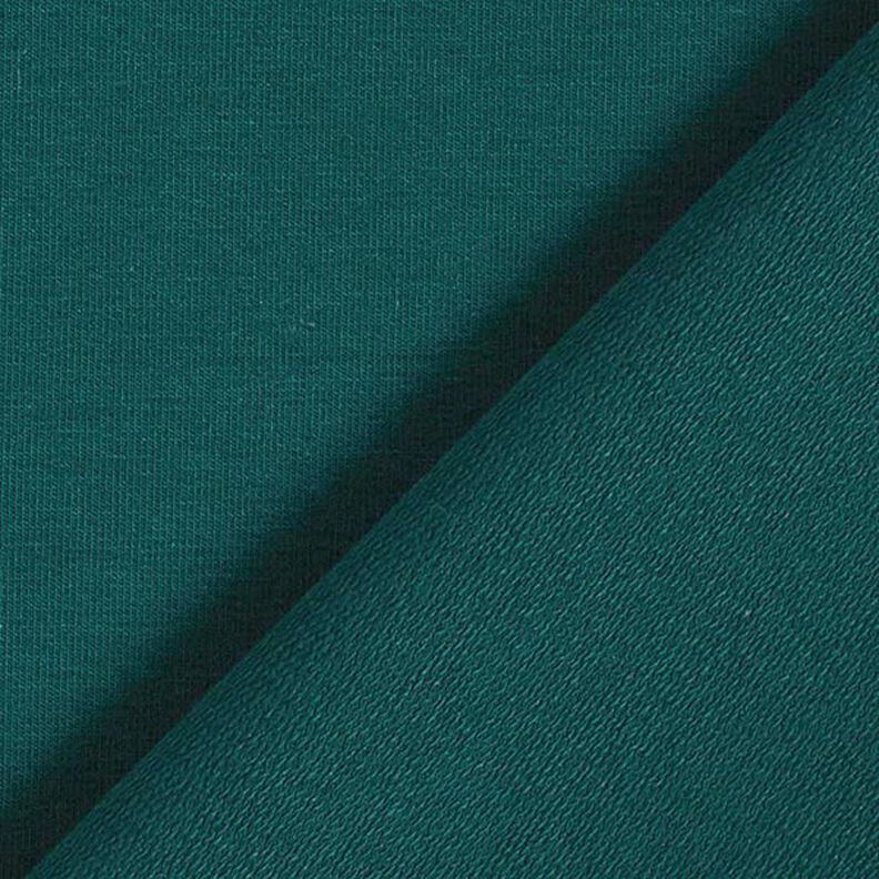 French Terry léger uni – vert foncé, image number 5