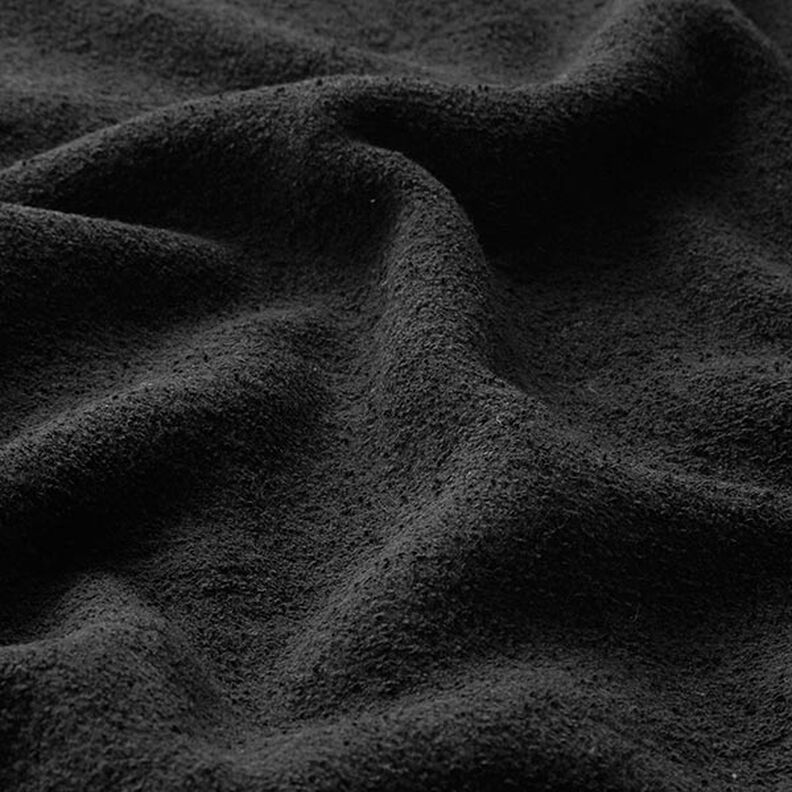 Coton Sweat Polaire éponge – noir, image number 2