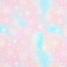 Jersey coton Flocons de neige dégradé aquarelle | Glitzerpüppi – bleu glacier/rosé,  thumbnail number 1
