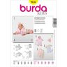 Coordonnés pour bébés : veste / pantalon / grenouillère, Burda 9636,  thumbnail number 1