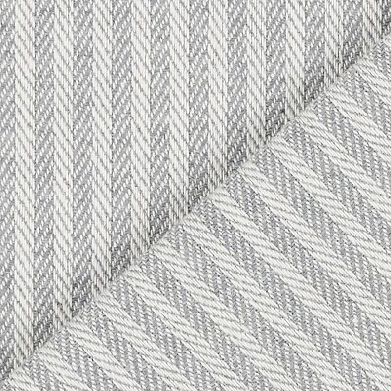 Tissu d’ameublement Jacquard Bande – gris clair,  image number 3