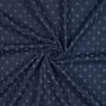 Mélange coton et denim dobby – bleu nuit,  thumbnail number 3