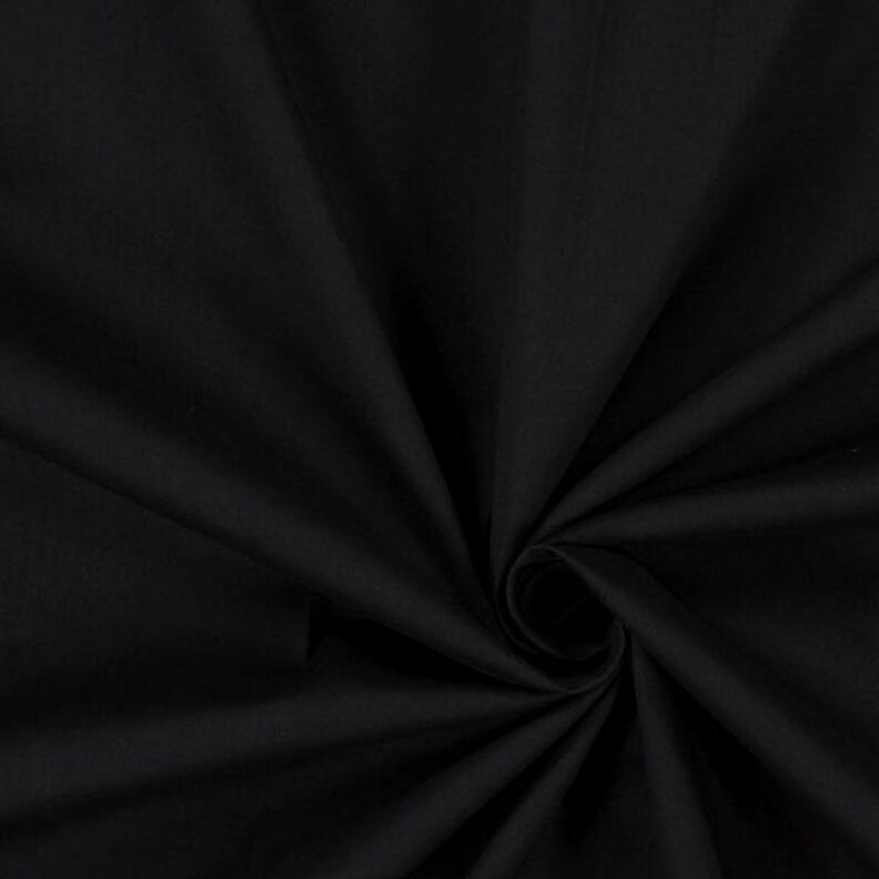 Popeline Stretch – noir,  image number 1