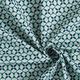 Tissu en coton Cretonne Carreaux à fleurs – pétrole/taupe clair,  thumbnail number 3