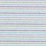 Tissu de décoration Semi-panama Rayures multicolores recyclé – turquoise clair,  thumbnail number 1