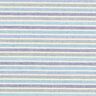 Tissu de décoration Semi-panama Rayures multicolores recyclé – turquoise clair,  thumbnail number 1